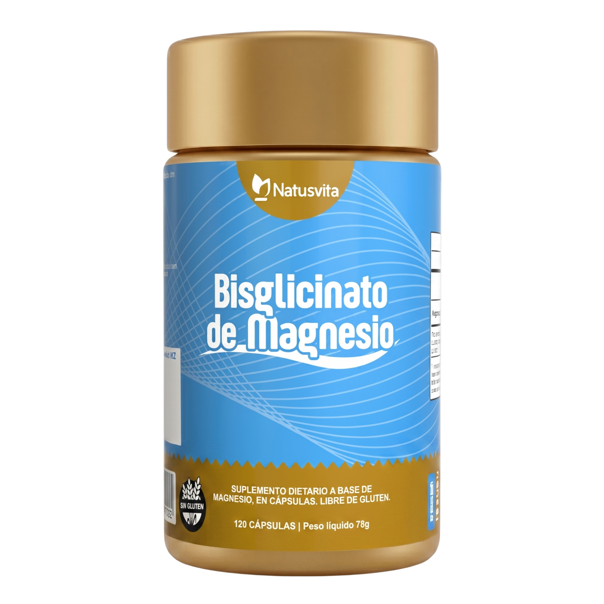Bisglicinato de Magnesio 248 mg Magnesio Elemental - Cápsulas