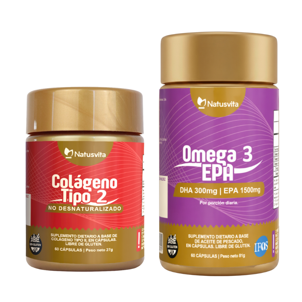 Kit Movilidad — Colágeno Tipo II UC-II + Omega 3 IFOS