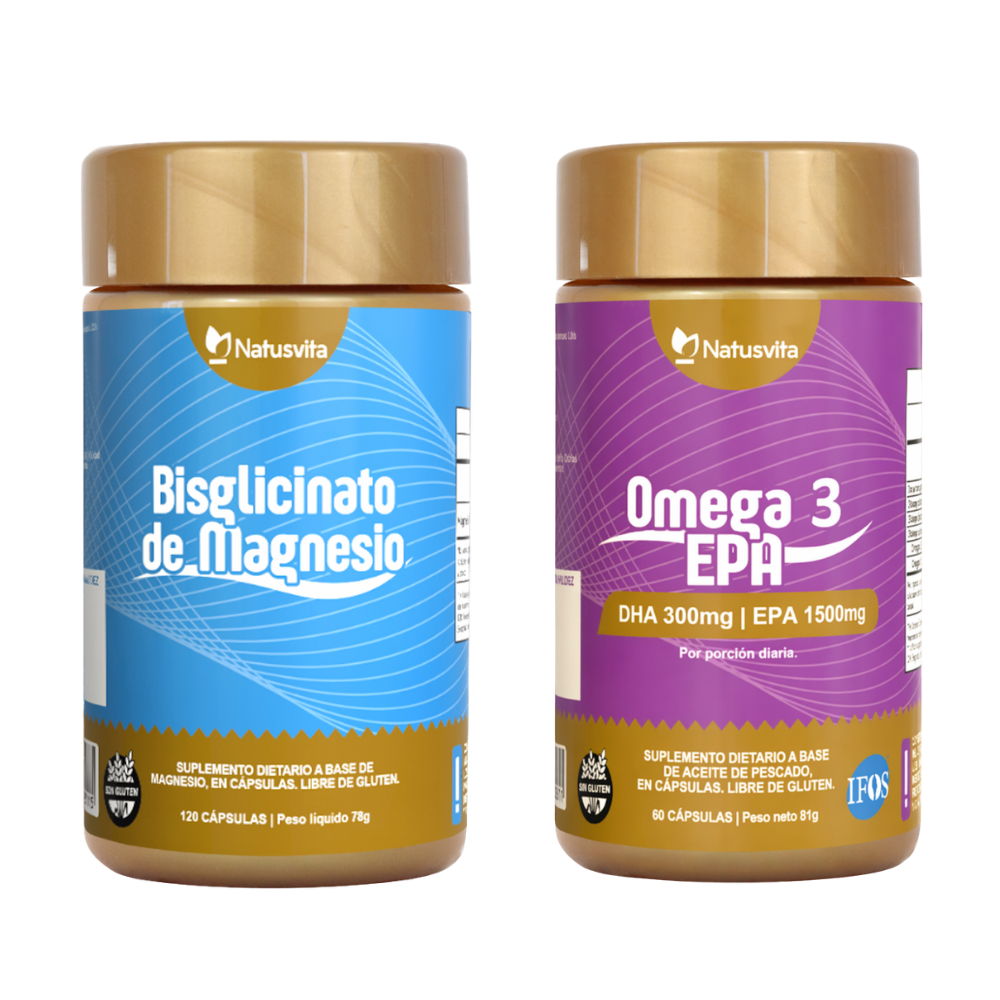 Kit Calma — Magnesio Bisglicinato + Omega 3 IFOS