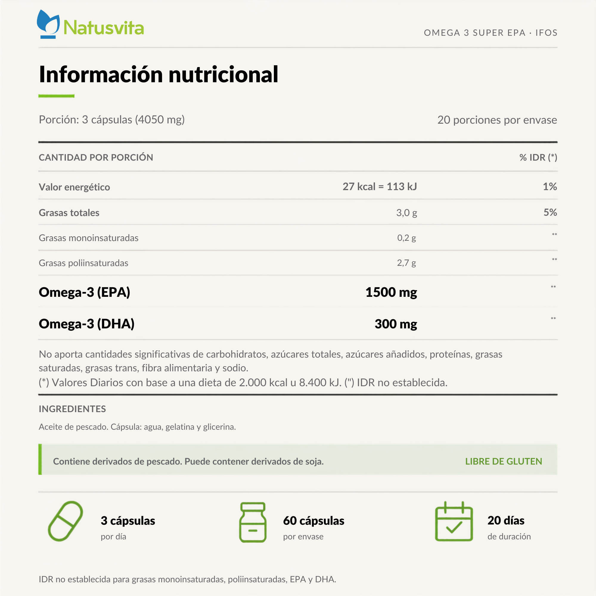 Omega 3 Super EPA - IFOS