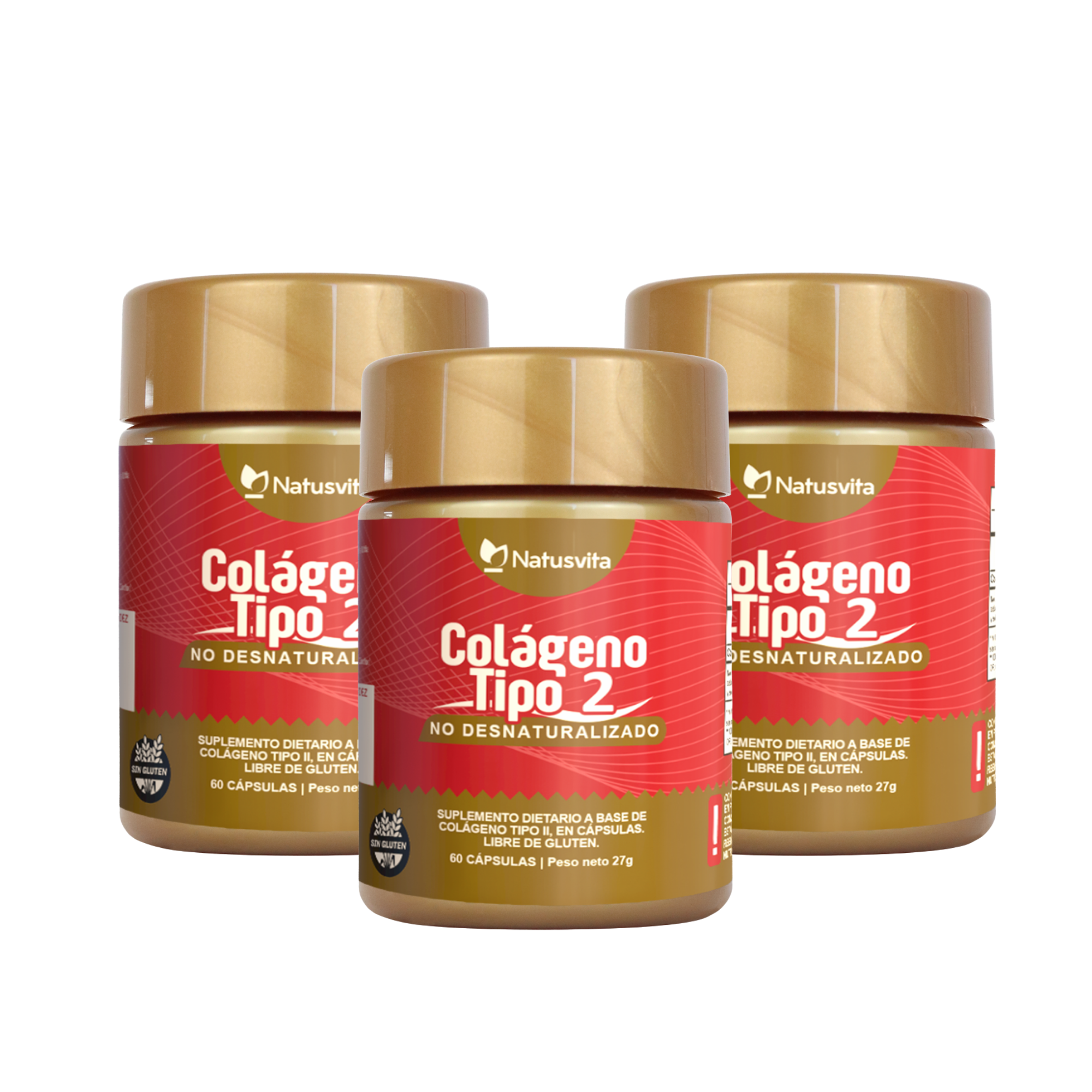 Colágeno Tipo 2 UC II. No Desnaturalizado 40 mg - Cápsulas