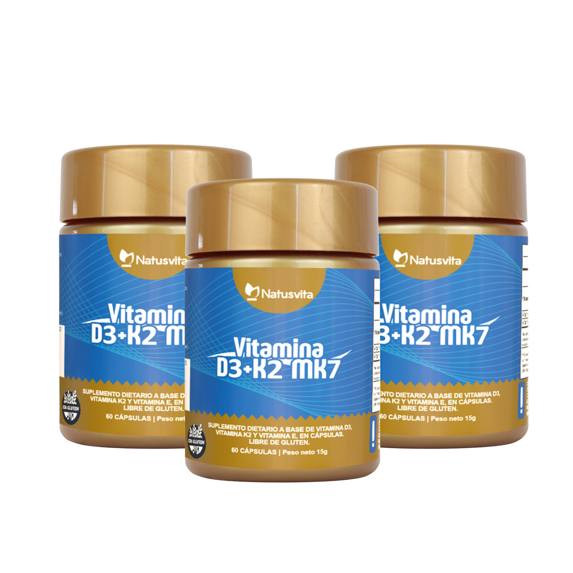 Vitamina D3+K2 MK7