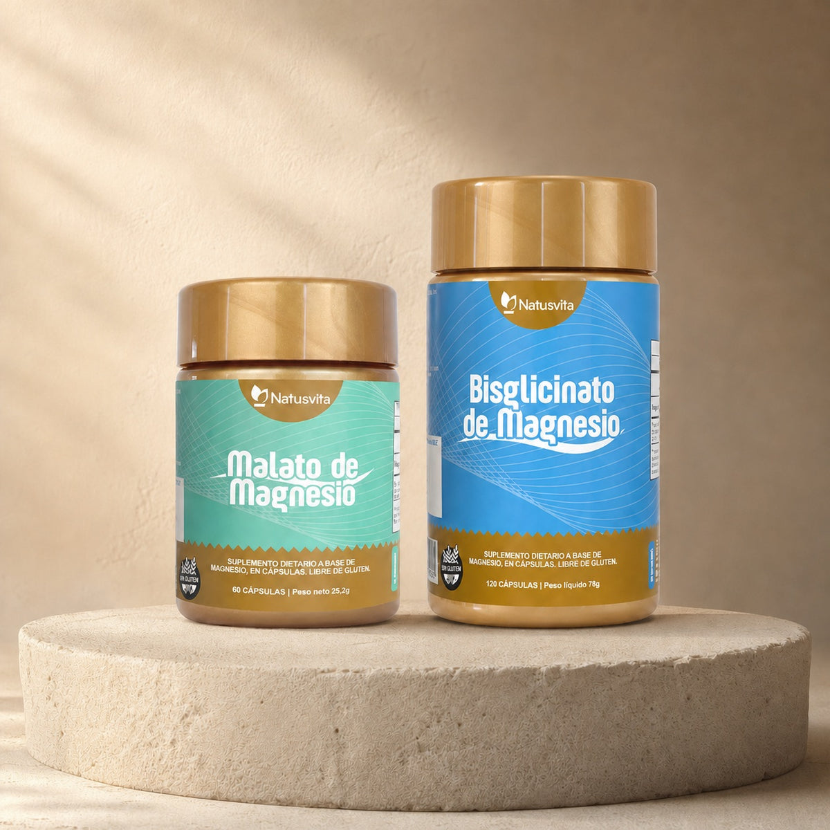 Kit Magnesio Día & Noche — Malato + Bisglicinato