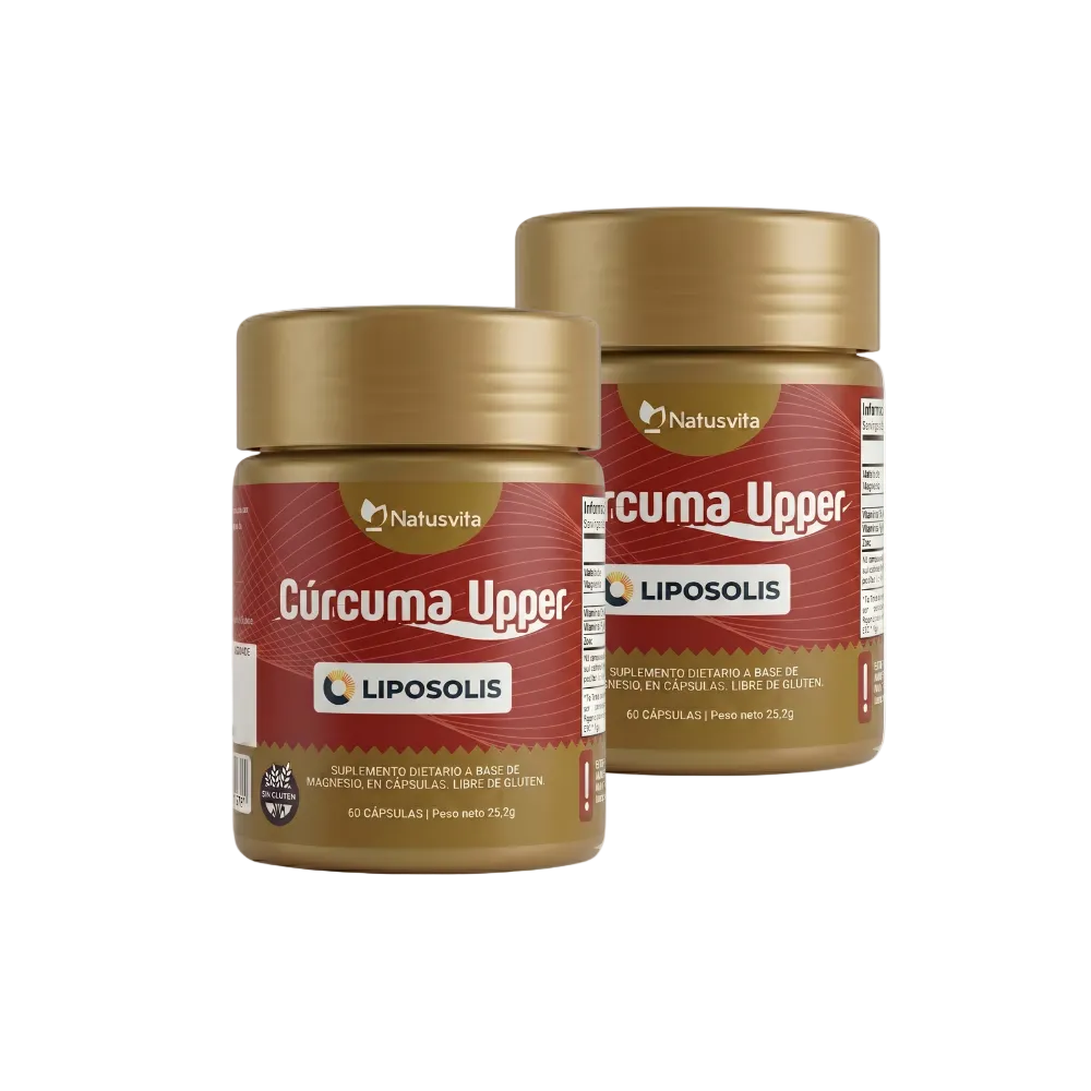 Cúrcuma Upper (Curcumina Liposomal con MCT) en Cápsulas Softgel