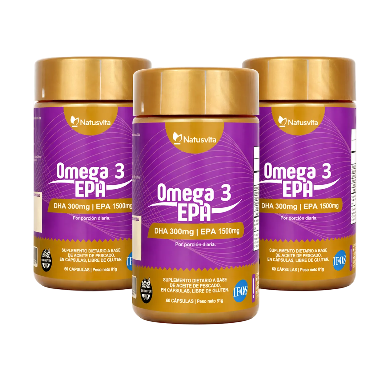 Omega 3 Super EPA (1500 mg EPA - 300 mg DHA) IFOS - Softgel