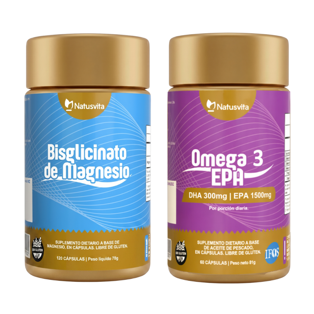 Kit Calma — Magnesio Bisglicinato + Omega 3 IFOS
