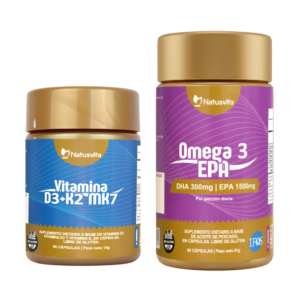 Kit Cardiovascular — Omega 3 IFOS + Vitamina D3+K2 MK7