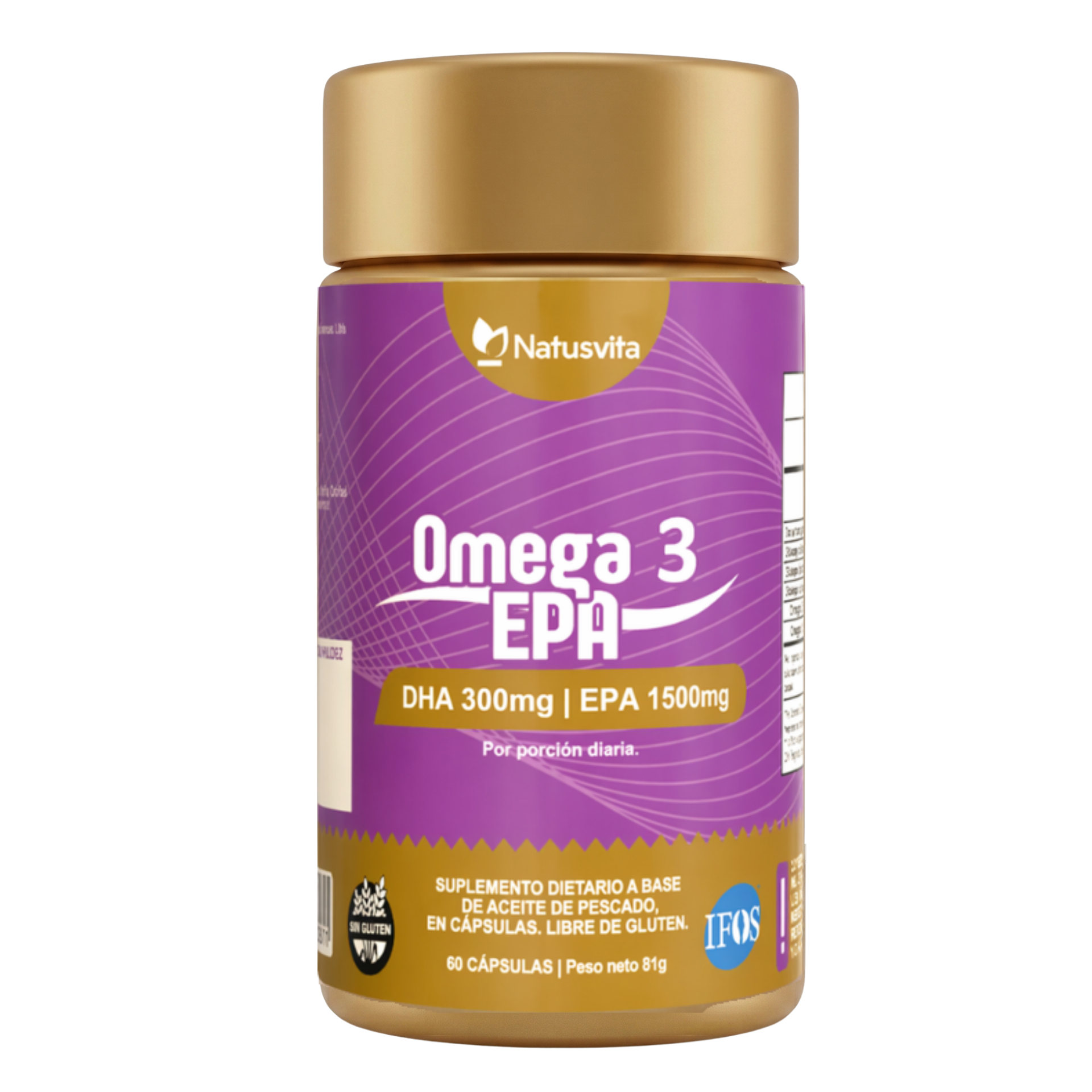 Omega 3 Super EPA (1500 mg EPA - 300 mg DHA) IFOS - Softgel
