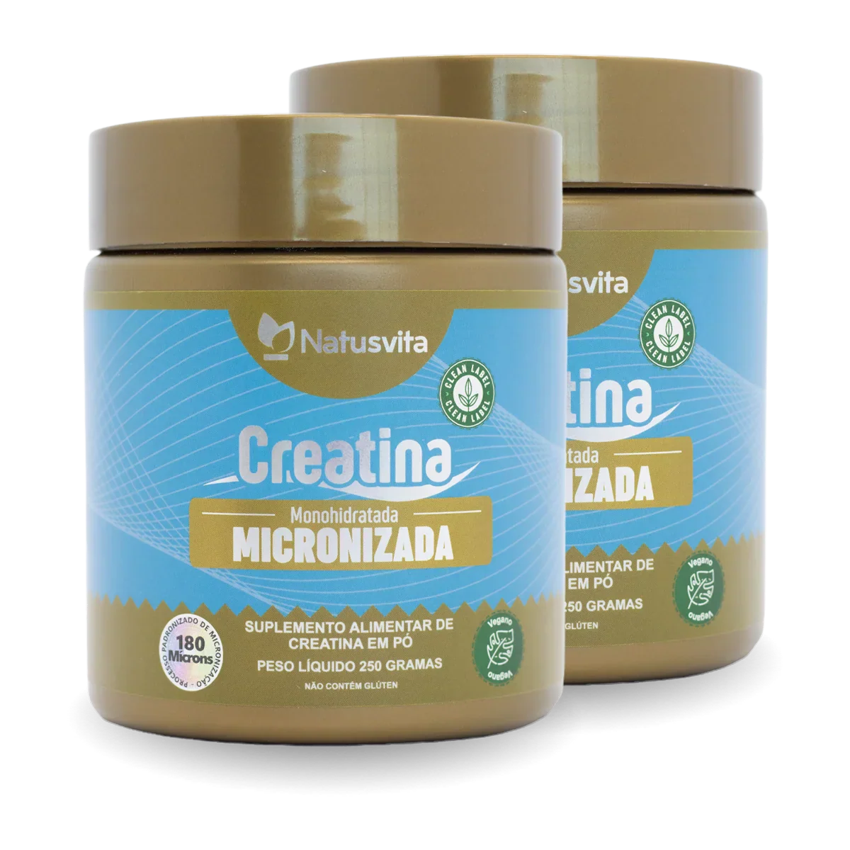 Creatina 100% Pura. Monohidratada y Micronizada 180 micrones. Libre de Metales Pesados.